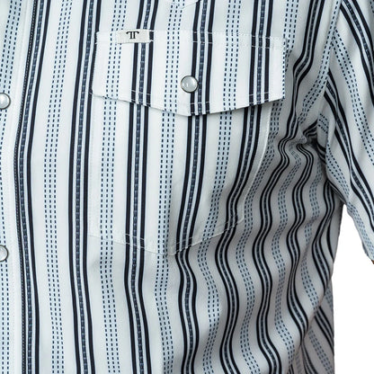 Ferrel Men’s The Jake In White short Sleeve Pearl Snap FPS1026055
