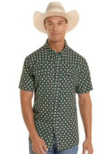 Rock & Roll Tek Core Geo Print SS Black & Green BMN3S08699