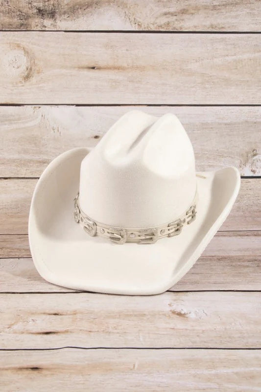 Fame women’s Ivory Felt Hat OS MMT9492IV