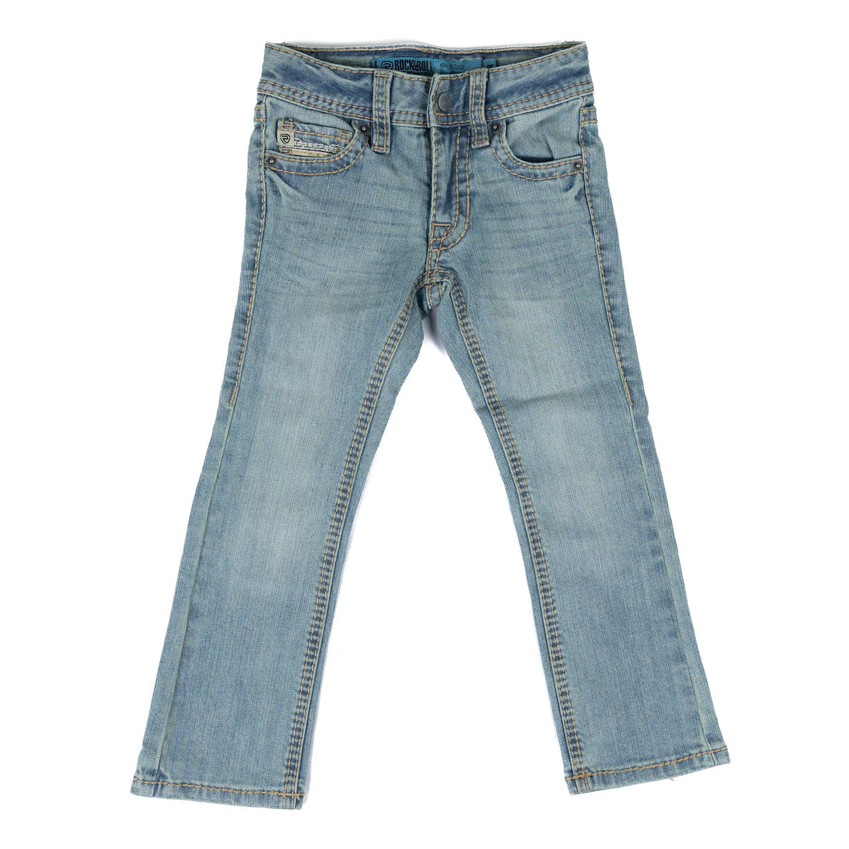 Rock and Roll Boys Revolver Rope Stitch Embroidered Jeans BB1RD09183