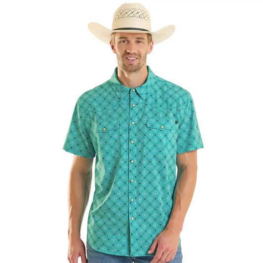 Rock and Roll Men’s Tek Mesh Geo Snap BMN3S08695