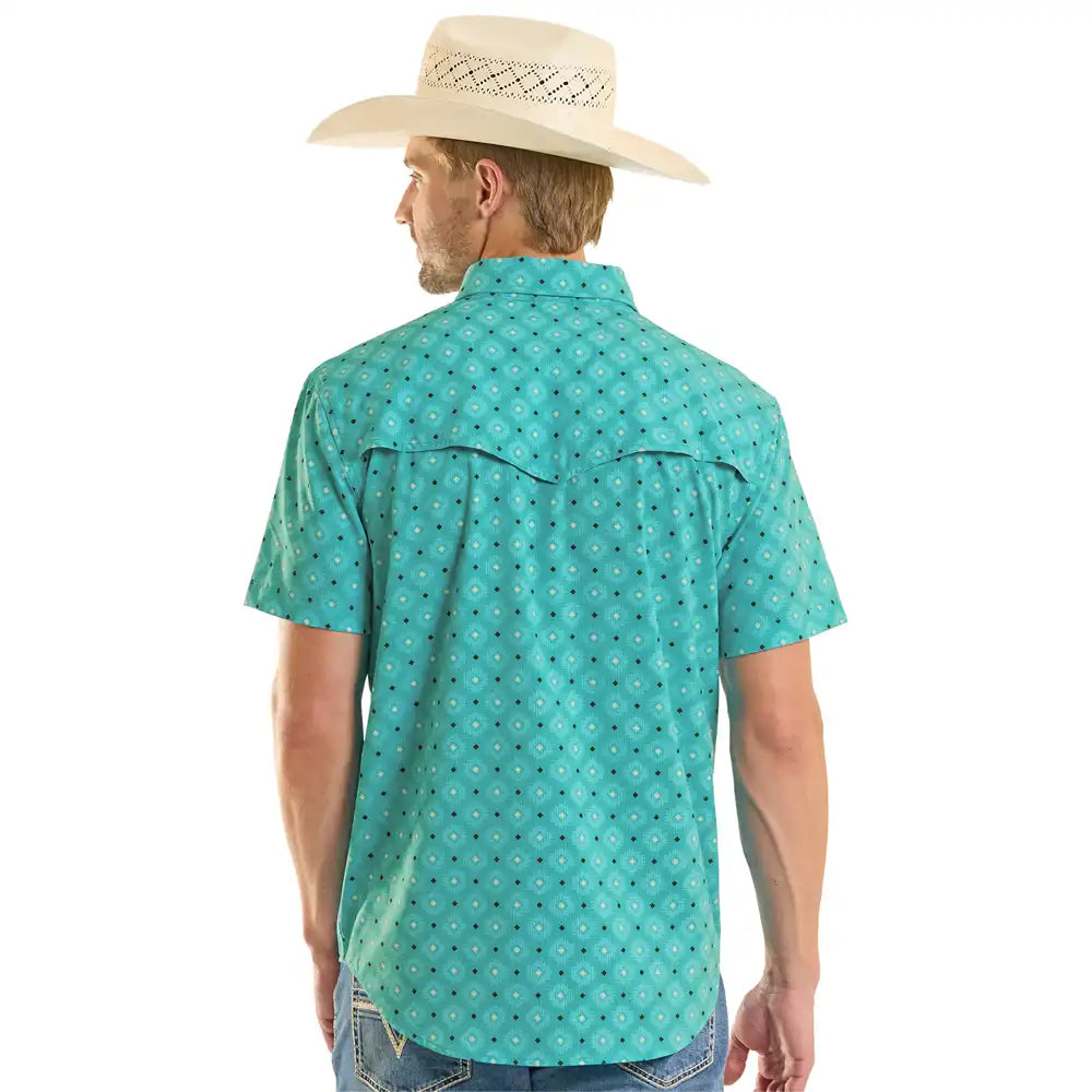 Rock and Roll Men’s Tek Mesh Geo Snap BMN3S08695