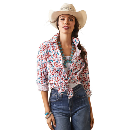 Ariat Women Blazin' Boots Shirt 10043477