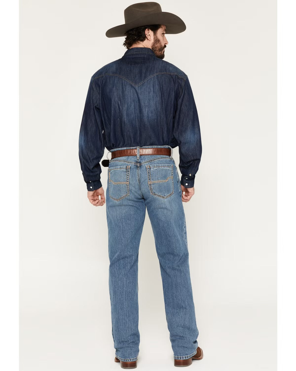 Cinch Men’s Grant Relaxed Bootcut Stretch Denim Jeans MB33837001