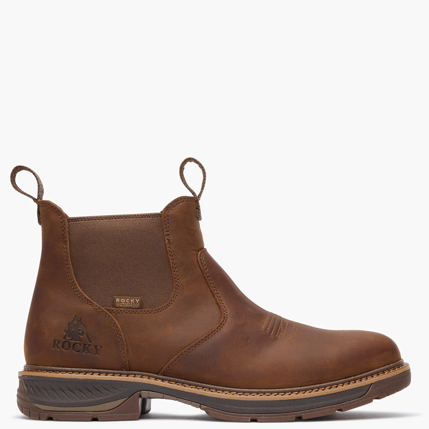 Rocky Men’s Ride Lte Waterproof Chelsea Boots RKW0478