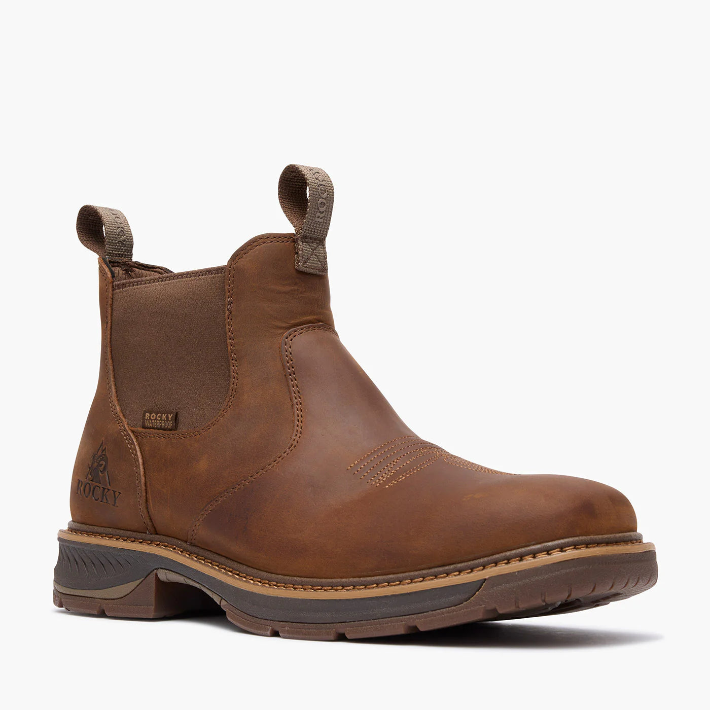Rocky Men’s Ride Lte Waterproof Chelsea Boots RKW0478