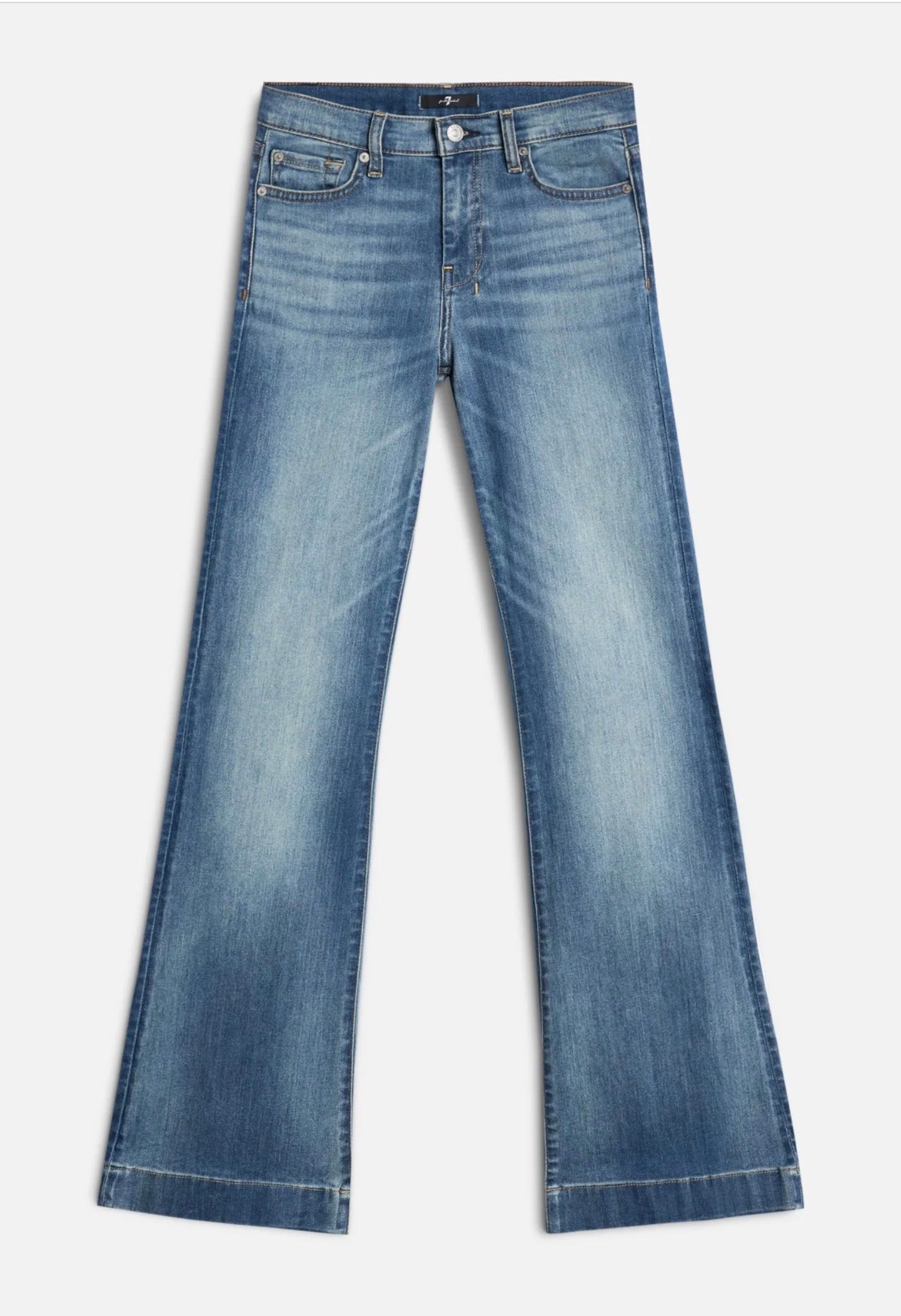 7 For All Mankind Women’s Dojo in Slim Illusion Jeans 34” 7U45144A-DLU
