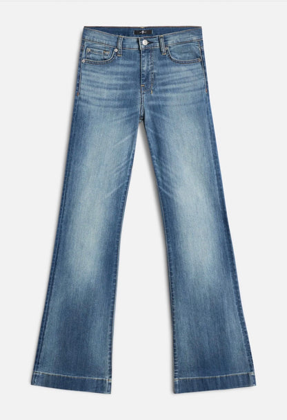 7 For All Mankind Women’s Dojo in Slim Illusion Jeans 34” 7U45144A-DLU