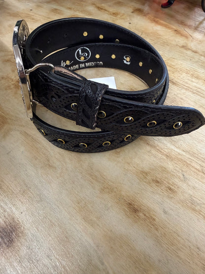 LongRope Women’s Black Western Belt 010LR-BLACK