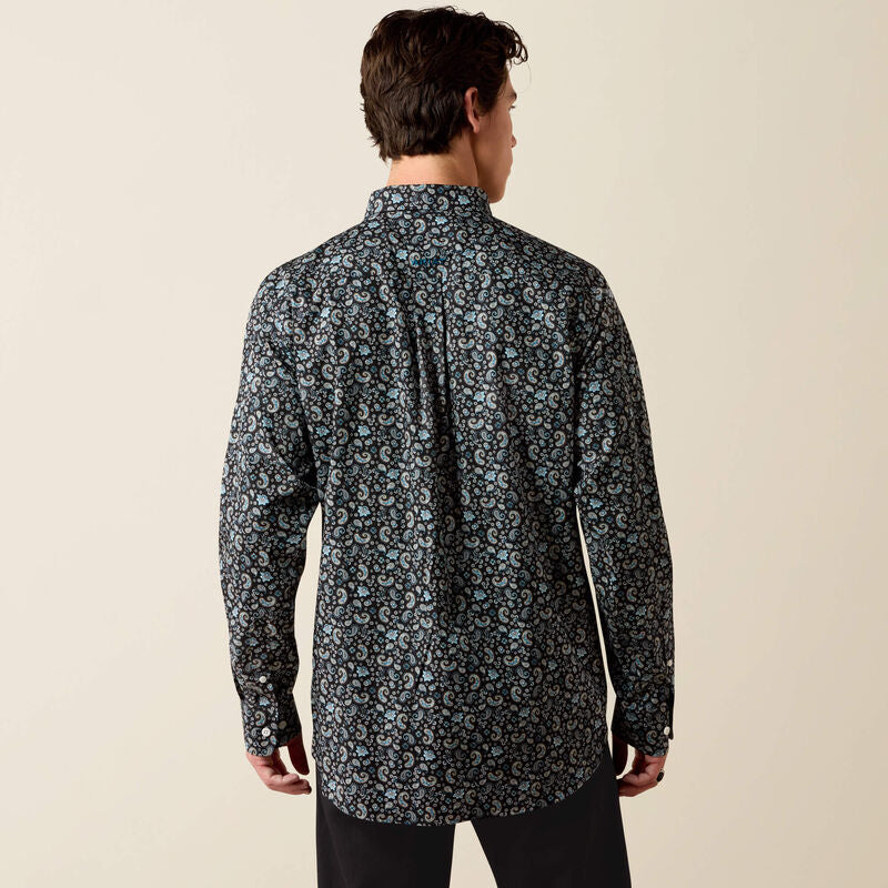 Ariat Men’s Wrinkle Free Barrette Fitted Ls Shirt 10079487