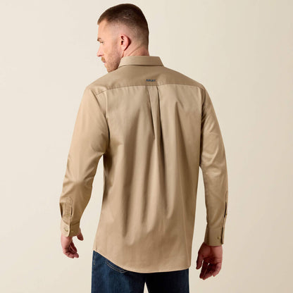 Ariat Men’s Team Logo Twill Classic Fit LS Shirt 10079478