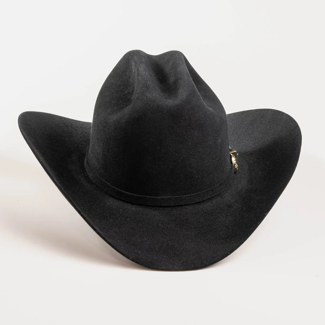 Larry Mahan Men’s  5X dorado Black Felt Hat MF0565DORA40-BLK