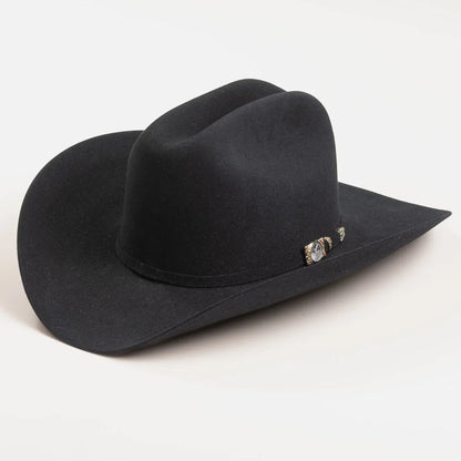 Larry Mahan 100X Independencia Fur Felt Black Cowboy Felt Hat MF1C65INDE40
