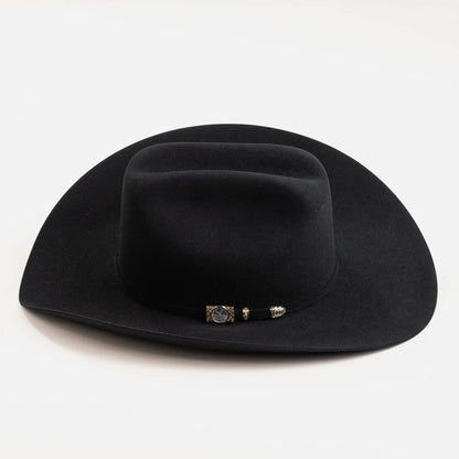 Larry Mahan 100X Independencia Fur Felt Black Cowboy Felt Hat MF1C65INDE40