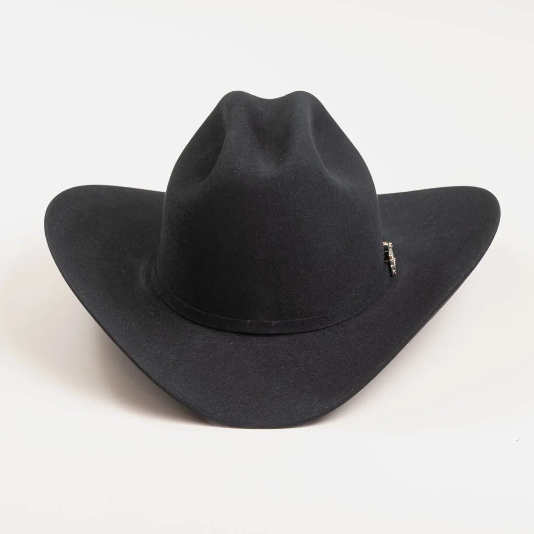 Larry Mahan 100X Independencia Fur Felt Black Cowboy Felt Hat MF1C65INDE40