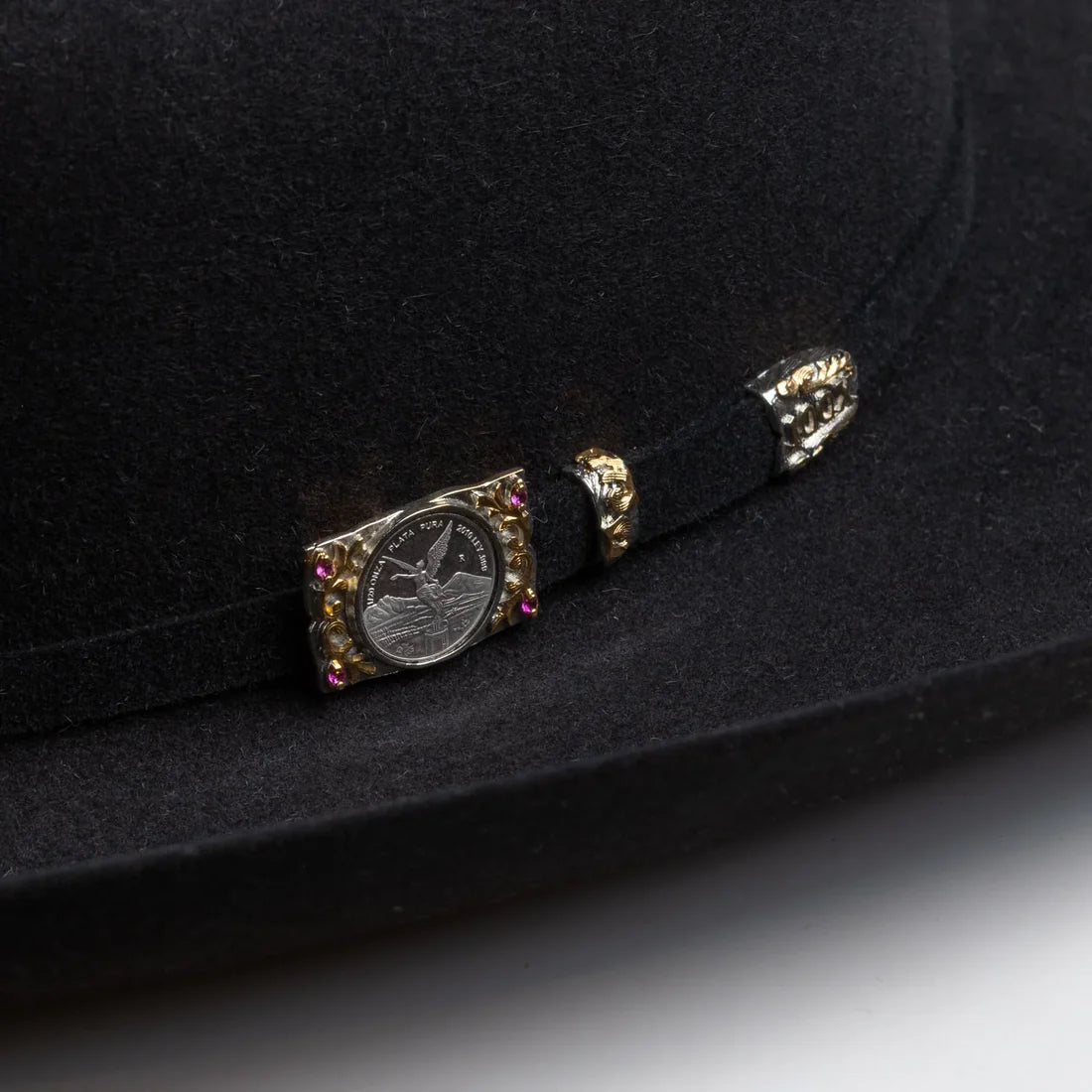 Larry Mahan 100X Independencia Fur Felt Black Cowboy Felt Hat MF1C65INDE40