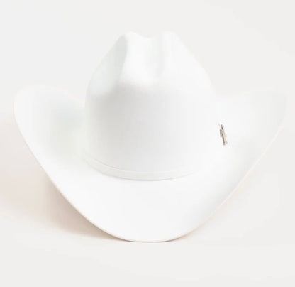 Larry Mahan Men’s 100X Independencia White Fur Felt Western Hat MF1C65INDE40