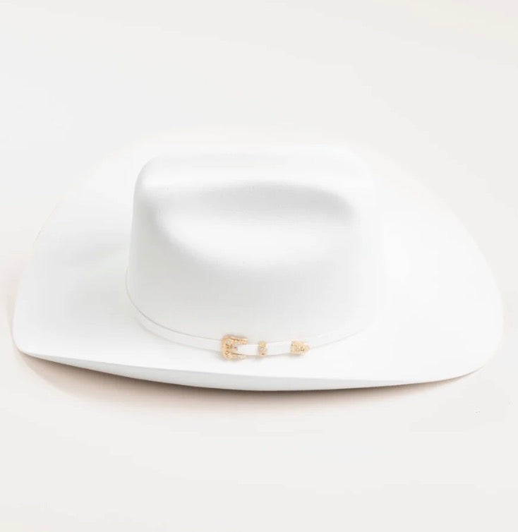 Larry Mahan Men’s 30X Opulento White Felt Hat MF3065OPUL40