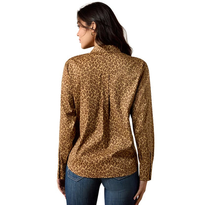 Ariat Women’s Everything Faded Leopard Ls Shirt 10079588