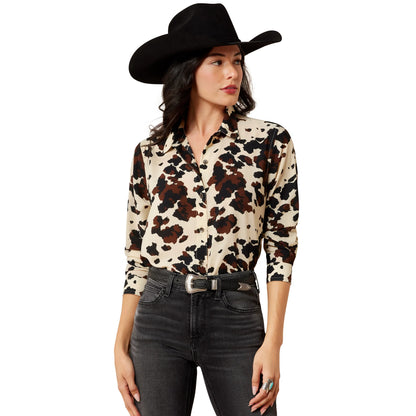 Ariat Ladies Homestyle Pony Button Down Ls Shirt 10079289