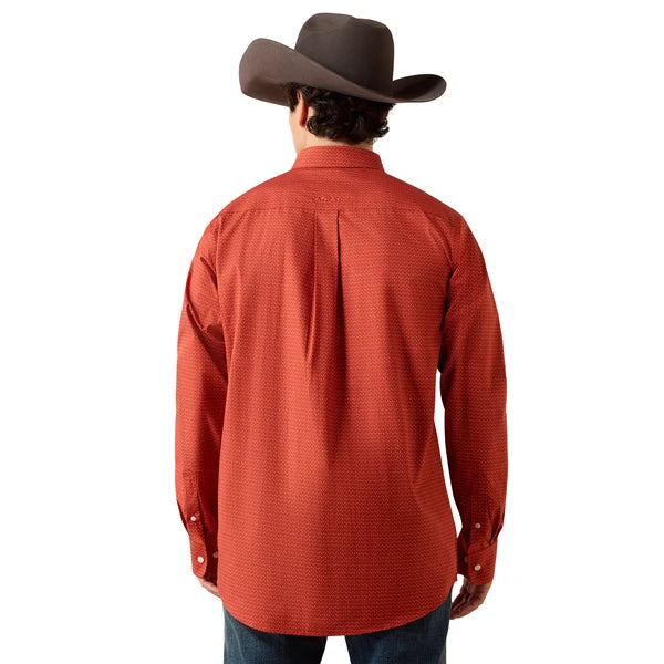 Ariat Men’s WF Willet Ketchup dot Print Ls Shirt 10079374