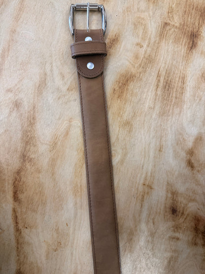 EHWW Men’s Mocha Leather Belt