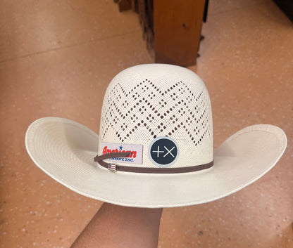 American Hat Co. Men’s Open Crown WTP Brim 8130S 2CCHOC