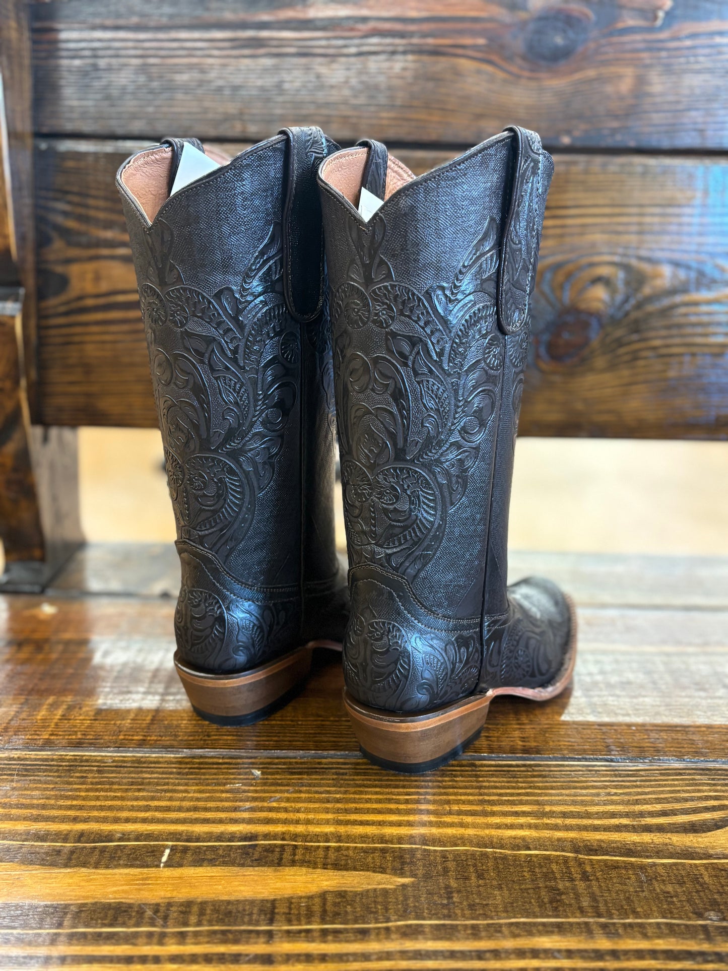 Tanner Mark Handtool Print Brown Sloane