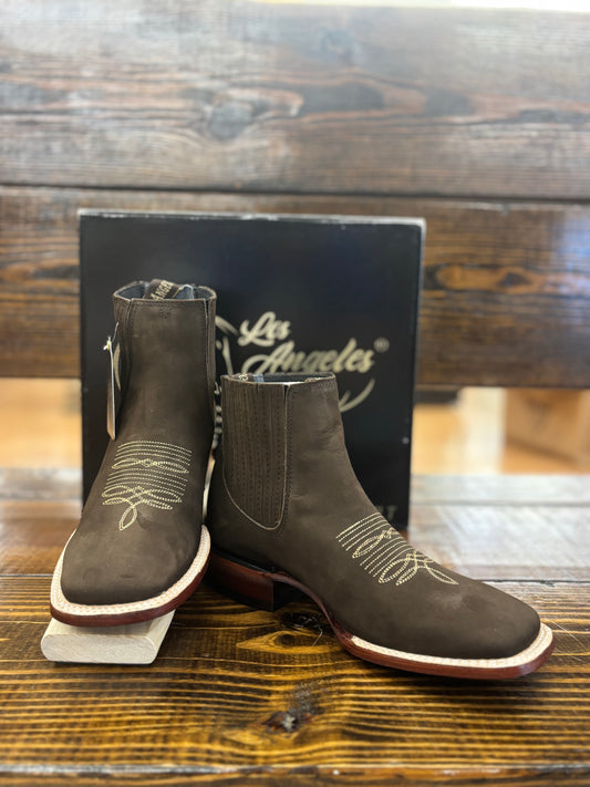 Los Angeles Nobuck Cafe Ankle Boot