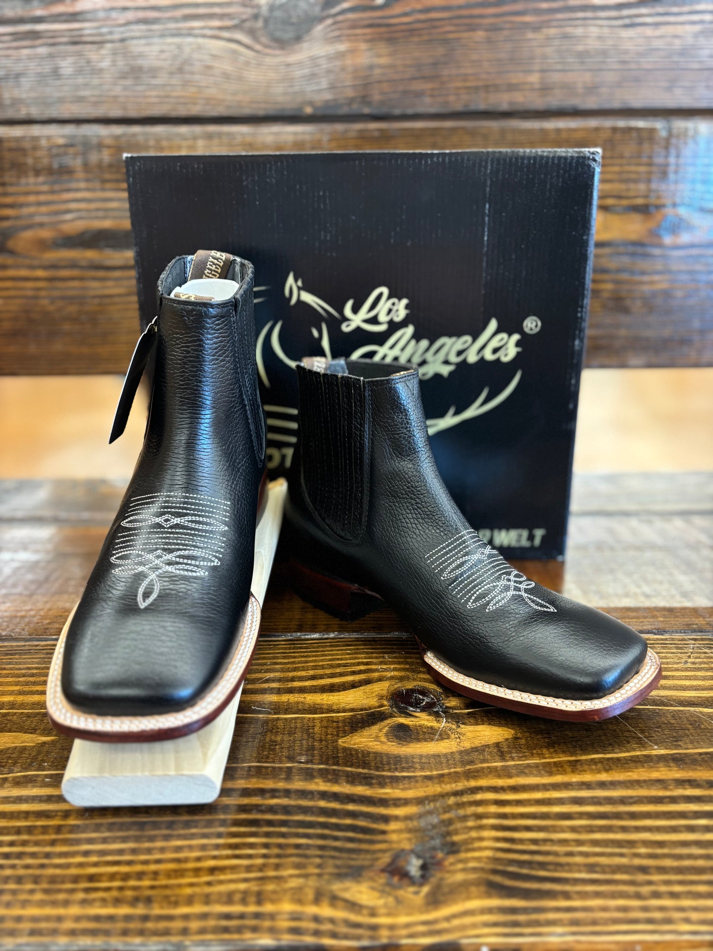 Los Angeles Grisly Negro Ankle Boot