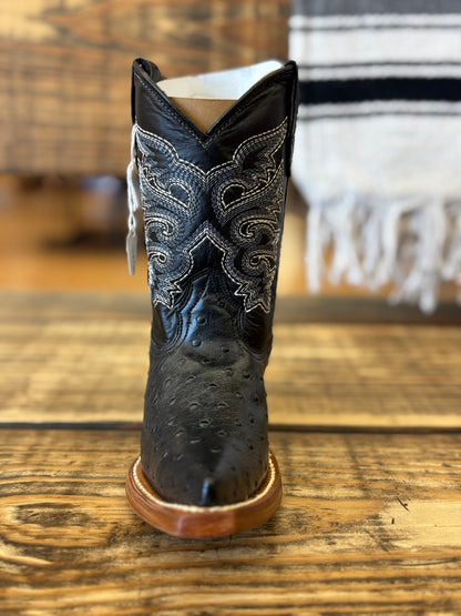 Tanner Mark Kids Print Ostrich Black
