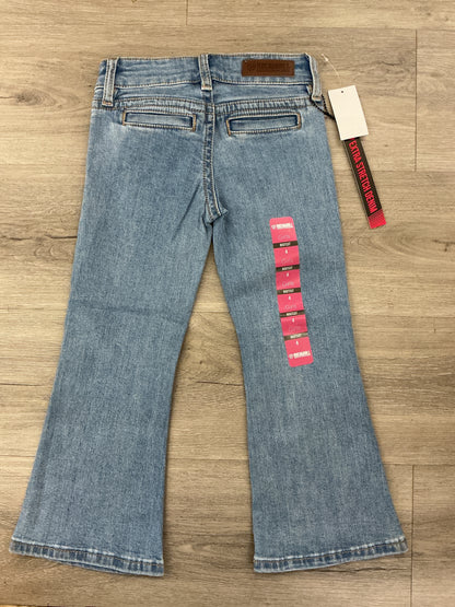 Rock&Roll Girls Light Wash Patch Pkg Bootcut BG4MD09171