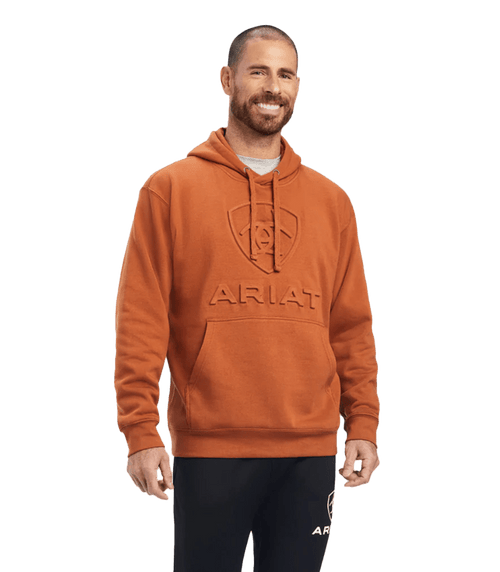 Ariat Men's Mocha Hooded Sweatshirt