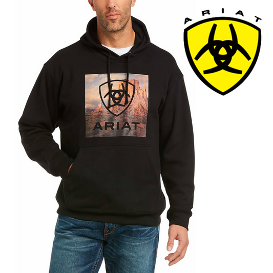 ARIAT Men's Basic Hood Sweatshirt