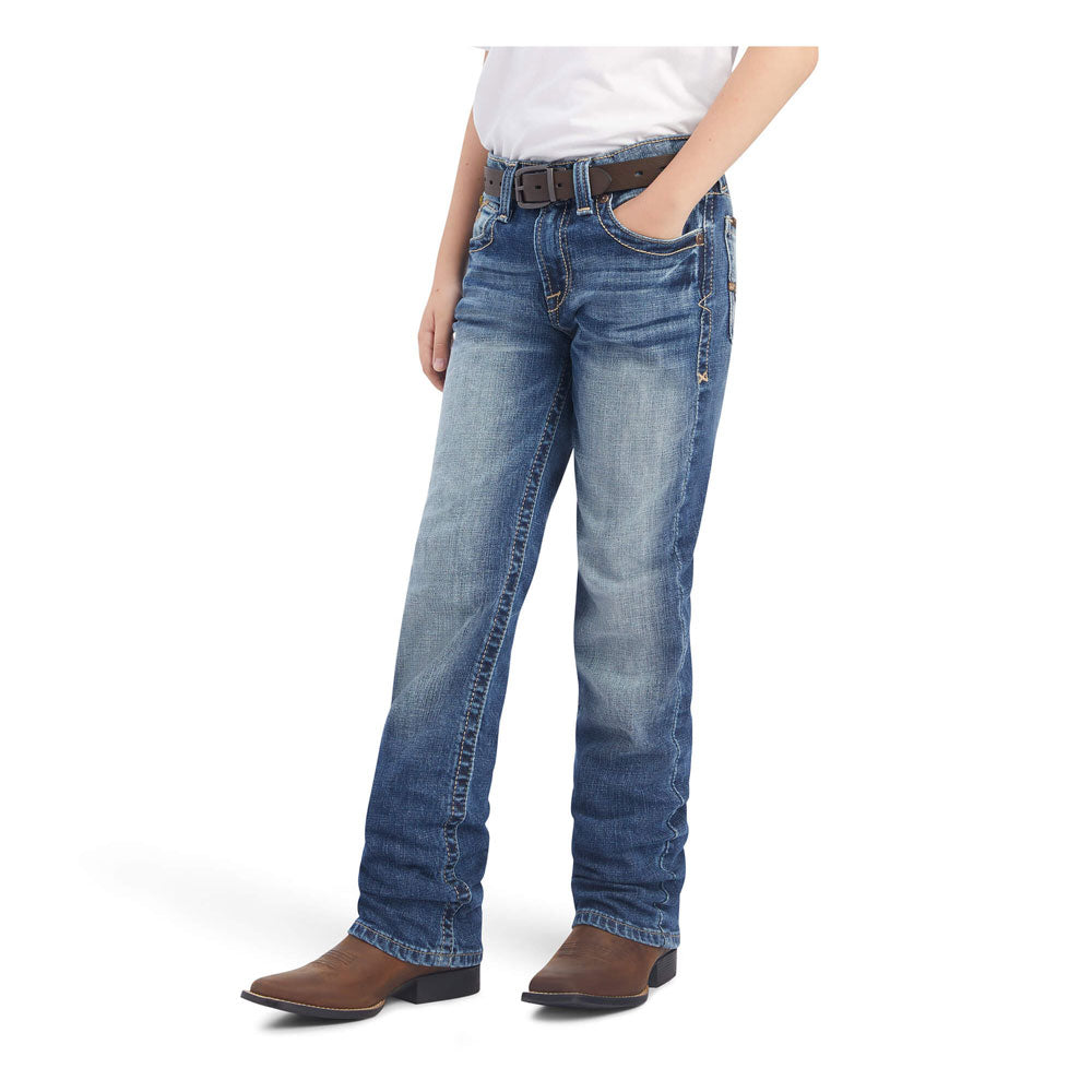 Ariat Boys B5 Slim Fit Cutler Stackable Straight Leg Jean