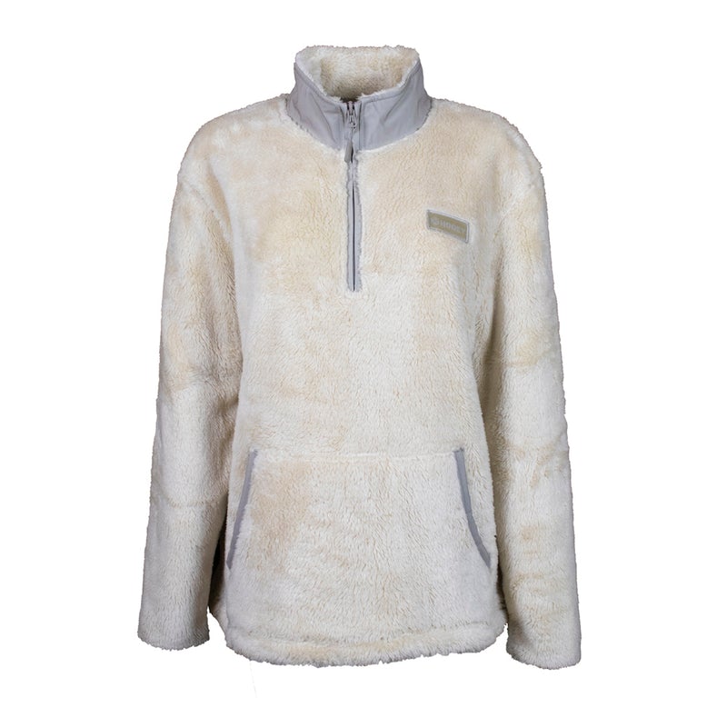 HOOEY GIRLS PULL OVER CREAM FLEECE