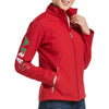 Ariat Womens New Team Mexico Red Softshell Jacket