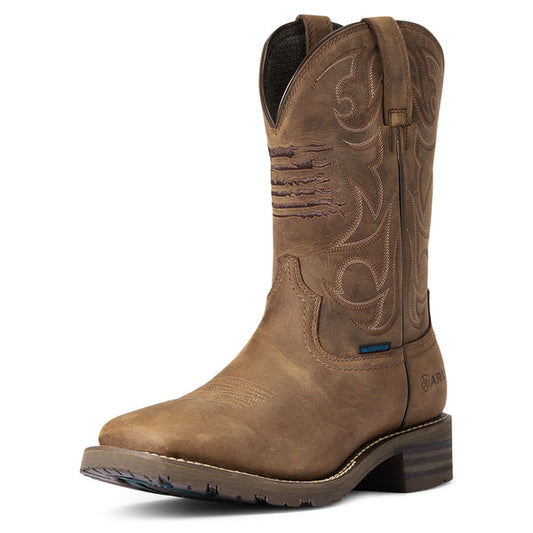 ARIAT MEN'S HYBRID PATRIOT WATERPROOF BOOT