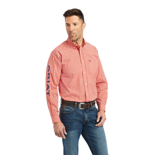 Ariat Men's Pro Series Team Malcolm Plaid Button Up Shirt