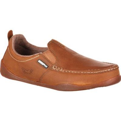 GEORGIA BOOT’S CEDAR FALLS MOC-TOE SLIP-ON