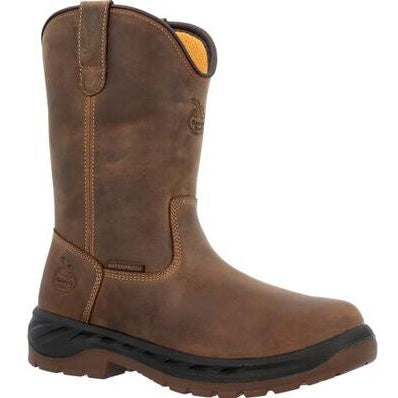 Georgia Boot Men's Waterproof Pull-on Work Boot