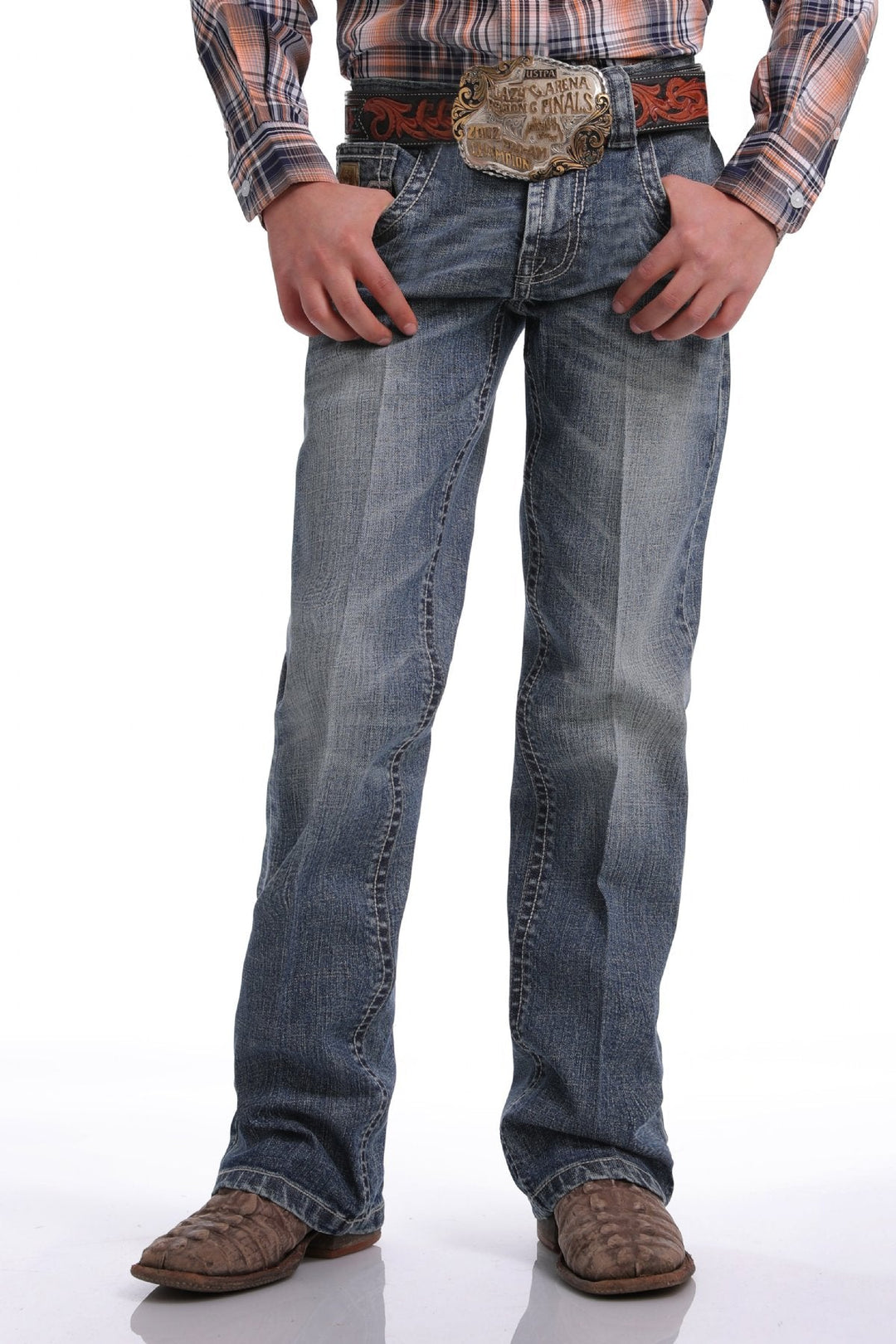 Boys Slim Fit Cinch Jeans