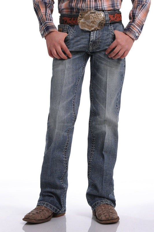 Boys Slim Fit Cinch Jeans