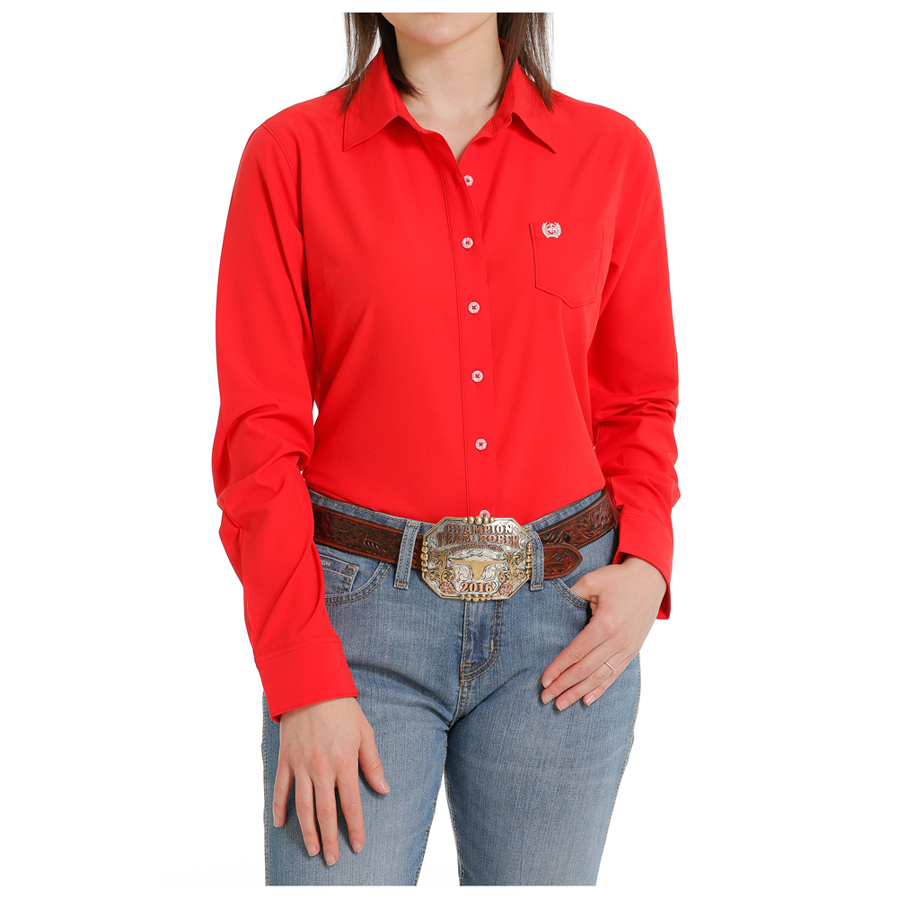 Cinch Women's Long Sleeve ArenaFlex Western Button Shirt