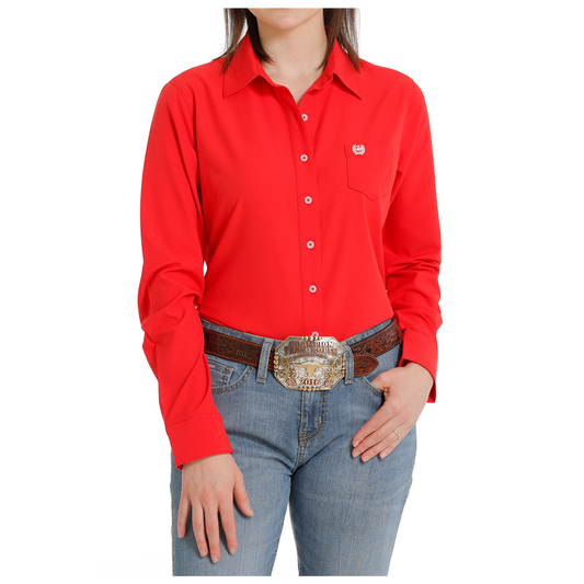Cinch Women's Long Sleeve ArenaFlex Western Button Shirt