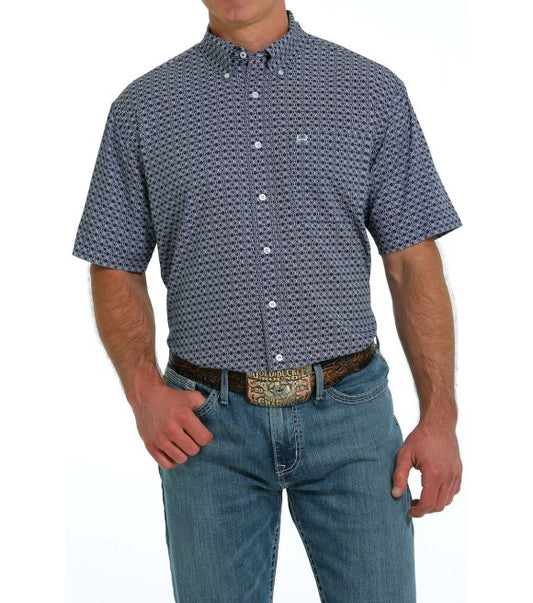Cinch Men's Navy Arenaflex SS Shirt