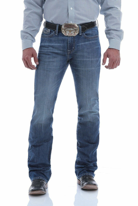 Cinch Men's Ian October Slim Fit Boot Cut Jeans