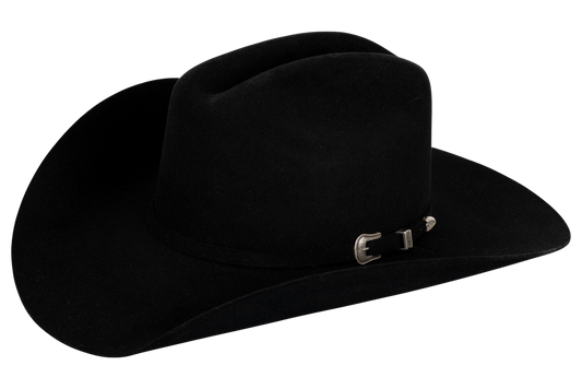 Resistol The Challenger 5X Felt Cowboy Hat - Black