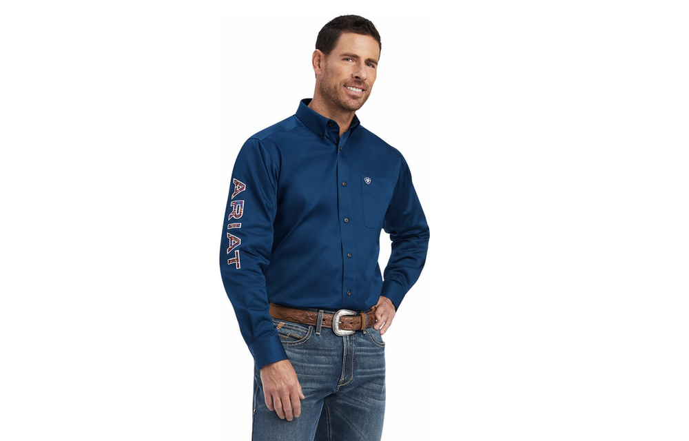 Ariat Men's Team Poseidon Long Sleeve Shirt