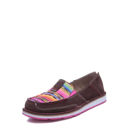Ariat Womens Cheetah Serape Cruiser Shoes